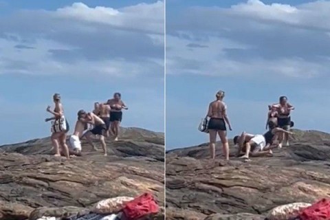 Confusão entre banhistas termina em agressões em praia de Itanhaém
