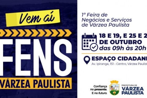 FENS está prestes a abrir portas para ideias e oportunidades empresariais em Várzea Paulista